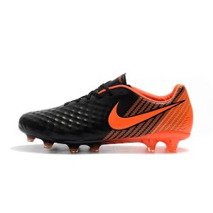 Nike Magista Opus FG Černá oranžový